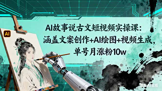 (16369期)AI故事说古文短视频实操课:涵盖文案创作+AI绘图+视频生成,单号月涨粉10w 20251024070528-68fb25388179f.jpg