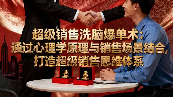 (16370期)超级销售洗脑爆单术:通过心理学原理与销售场景结合,打造超级销售思维体系 20251024070533-68fb253d81d12.jpg