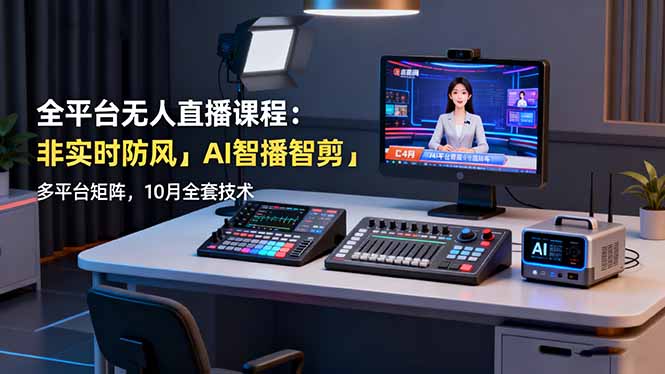 (16414期)全平台无人直播课程:非实时防风+AI智播智剪+多平台矩阵,10月全套技术 20251029010409-6901680912457.jpg