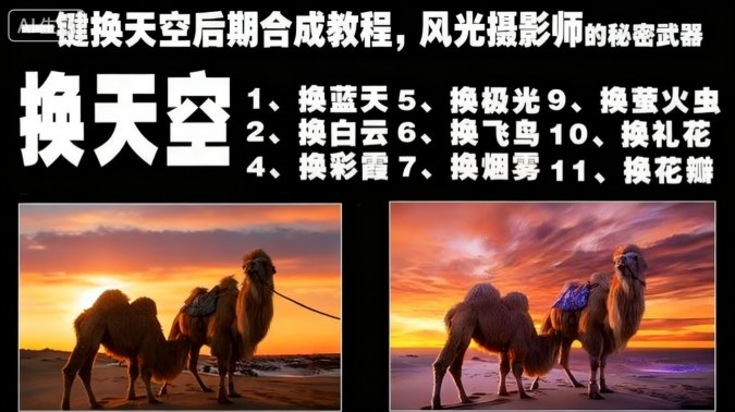 mp40630期-一键换天空后期合成教程,风光摄影师的秘密武器 20251030010426-6902b99ab189d.jpg