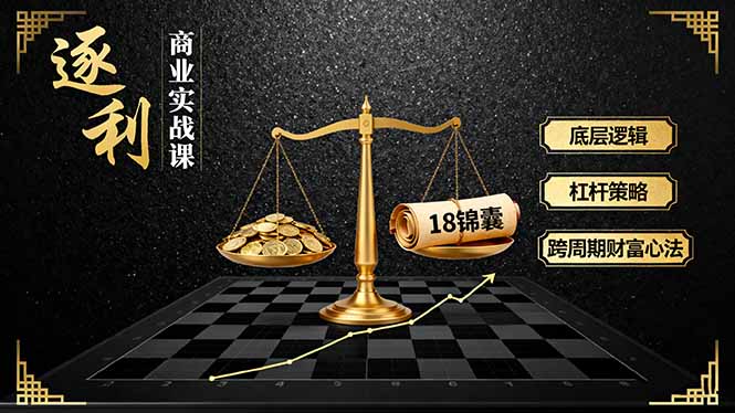 (16753期)《逐 利》商业实战课,底层逻辑、杠杆策略、18锦囊,跨周期财富心法(更新) 20251204050413-6931164daf36d.jpg