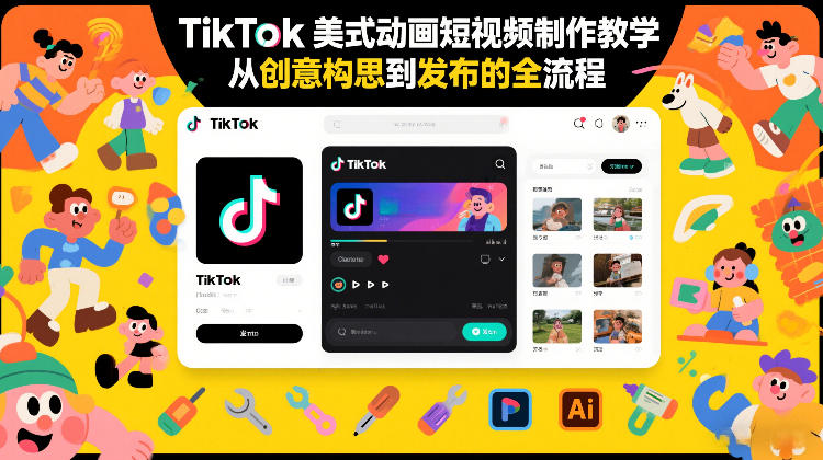 TikTok美式动画短视频制作教学,从创意构思到发布的全流程 20260130130016-697cab60af578.jpg