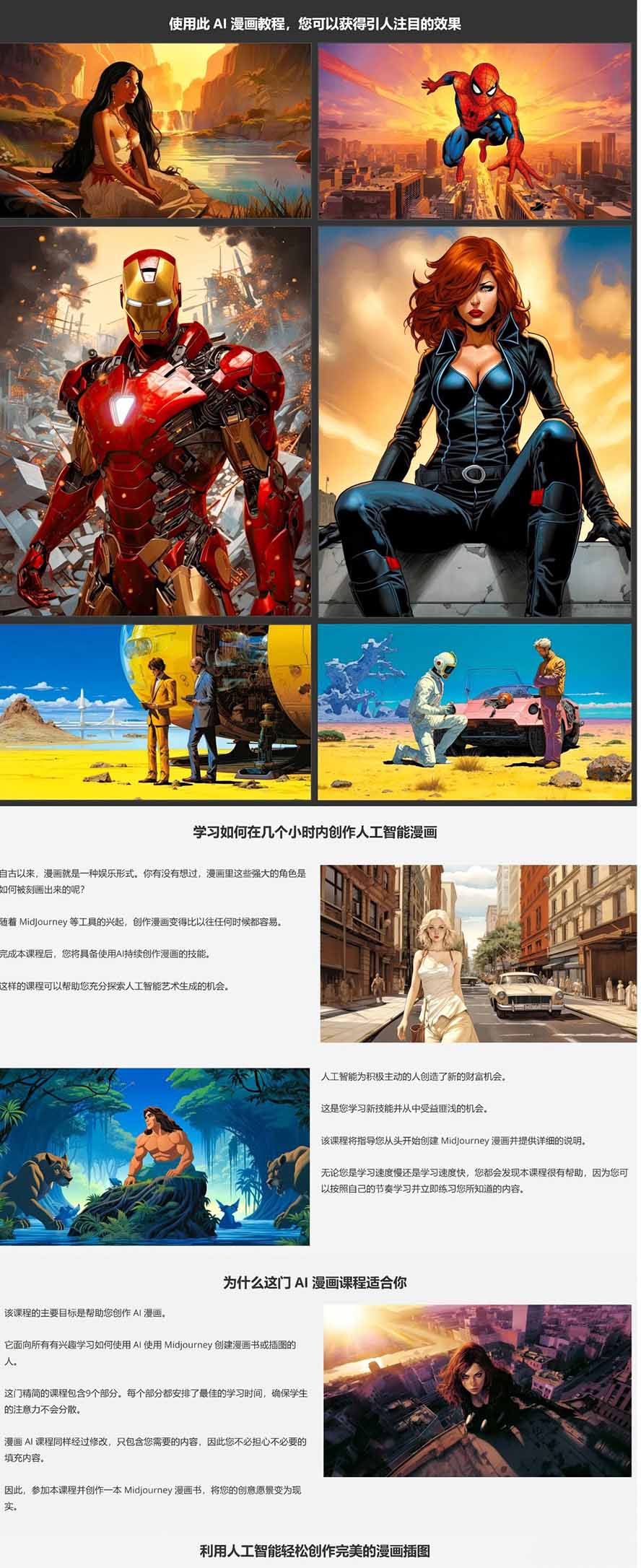 (17299期)Midjourney AI漫画创作课,脚本构思、人物设计、排版合成,零基础创作完整漫画或系列插画 20260203190045-698245dd872d0.jpg