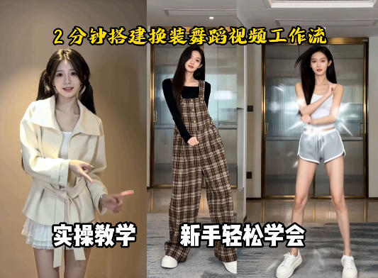 通过Coze工作流,制作《跳舞卡点换装视频》,两分钟制作完成,从0到1演示搭建过程 20260414050126-69ddca26d20dc.jpg