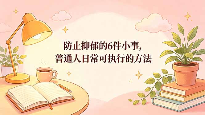(18385期)付费文章:防止抑郁的6件小事,普通人日常可执行的方法 20260509070228-69fedc042e643.jpg