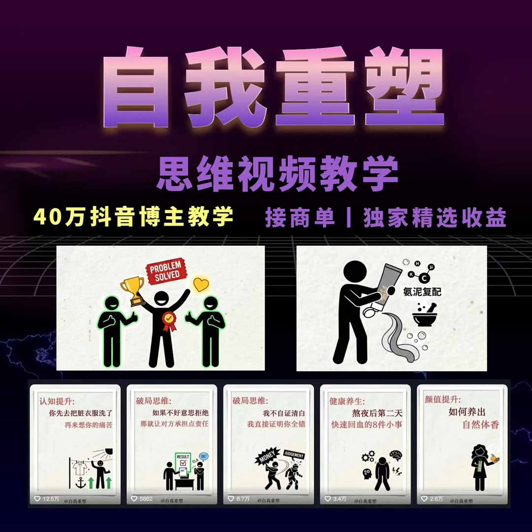(18403期)40w博主自我重塑AI思维动画教程,视频剪辑+抠图+音频+封面制作,接商单+独家精选收益 20260510090029-6a00492df36f7.jpg