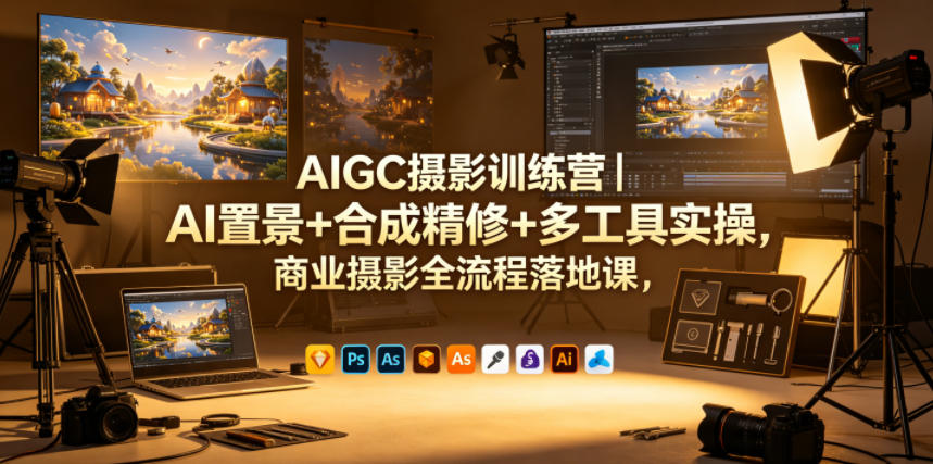 AIGC摄影训练营|AI置景+合成精修+多工具实操,商业摄影全流程落地课 20260512030045-6a0297dd68bd4.jpg