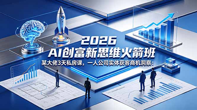 (18559期)2026 AI 创富新思维火箭班:某大佬3天私房课,一人公司实体获客商机洞察 20260521070309-6a0eae2dac2f3.jpg