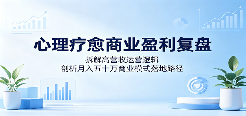 心理疗愈商业盈利复盘:拆解高营收运营逻辑,剖析月入五十万商业模式落地路径 20260525110034-6a142bd2e0d4f.jpg