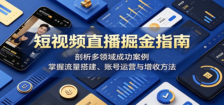 短视频直播掘金指南:剖析多领域成功案例,掌握流量搭建、账号运营与增收方法 20260528050040-6a17cbf88e493.jpg