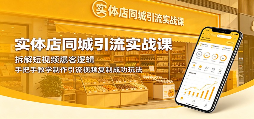 实体店同城引流实战课:拆解短视频爆客逻辑,手把手教学制作引流视频复制成功玩法 20260531121144-6a1c25805b9fc.jpg