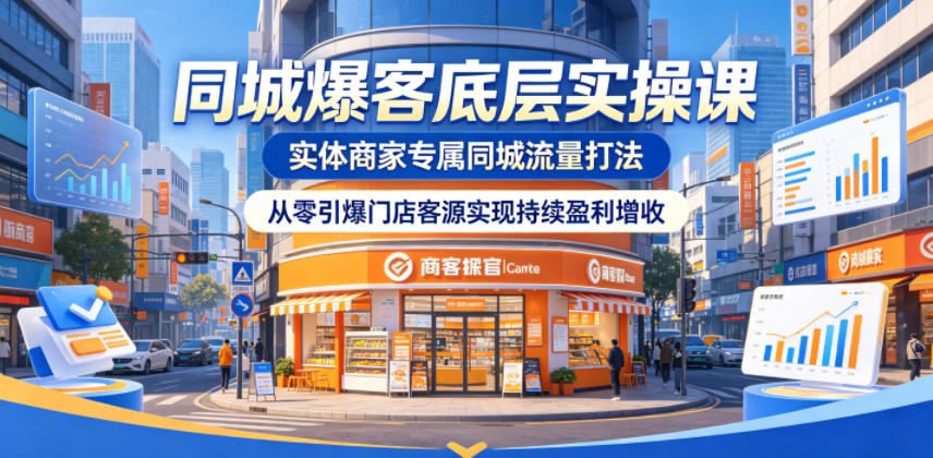 同城爆客底层实操课,实体商家专属同城流量打法,从零引爆门店客源实现持续盈利增收 20260601050606-6a1d133e8873e.jpg