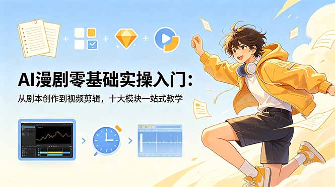 (18812期)AI漫剧零基础实操入门:从剧本创作到视频剪辑,十大模块一站式教学 20260610130745-6a2961a102872.jpg
