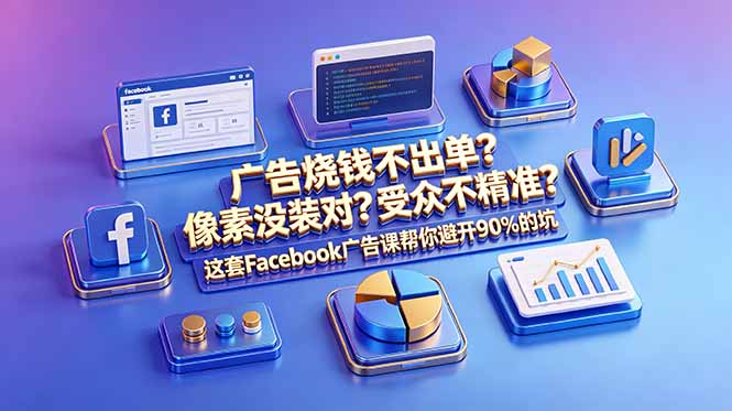 (18851期)广告烧钱不出单?像素没装对?受众不精准?这套Facebook广告课帮你避开90%的坑-原创双语字幕 20260612070030-6a2bae8e261bf.jpg