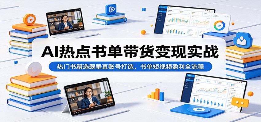 AI热点书单带货变现实战:热门书籍选题垂直账号打造,书单短视频盈利全流程 20260613190039-6a2da8d76ce0f.jpg