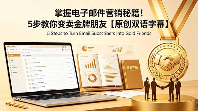 (18923期)掌握电子邮件营销秘籍!5步教你变卖金牌朋友【原创双语字幕】 20260616170043-6a31813b23dc6.jpg