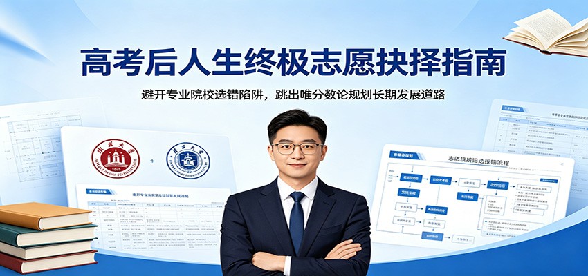 高考后人生终极志愿抉择指南:避开专业院校选错陷阱,跳出唯分数论规划长期发展道路 20260619130103-6a353d8fa35fa.jpg