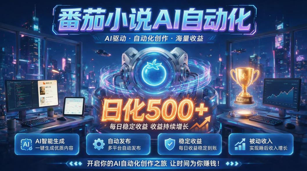 小白可做番茄AI,居家轻创业,每日稳赚500➕,普通人低门槛轻松线上增收 20260715130024-6a57846858429.jpg