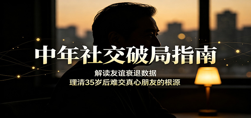 中年社交破局指南:解读友谊衰退数据,理清35岁后难交真心朋友的根源 20260805190034-6a738852677e7.jpg