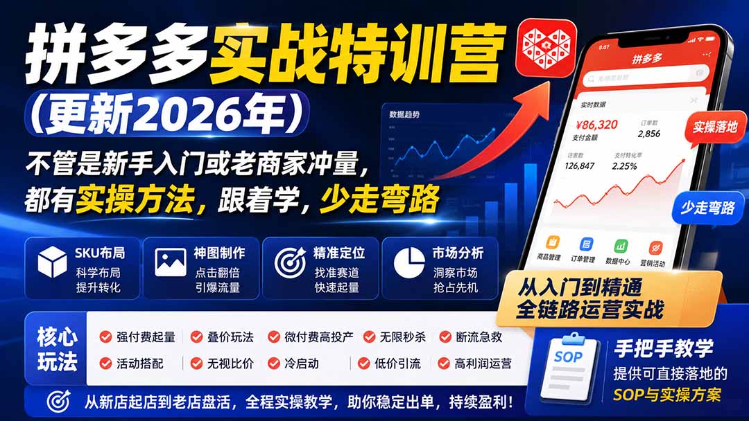 (19842期)拼多多实战特训营(更新2026年):不管是新手入门或老商家冲量,都有实操方法,跟着学,少走弯路 20260812050300-6a7bfe847065f.jpg