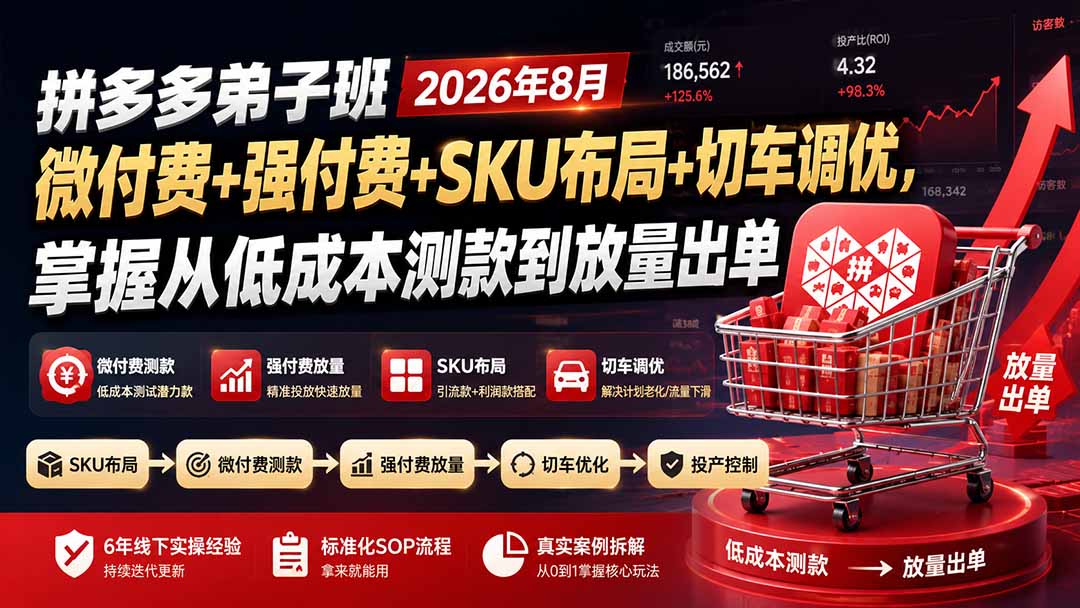 (19746期)拼多多弟子班2026年8月:微付费+强付费+SKU布局+切车调优,掌握从低成本测款到放量出单 20260819050136-6a8538b0c12e5.jpg