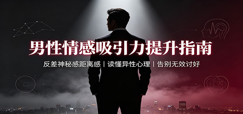 男性情感吸引力提升指南:反差神秘感距离感,读懂异性心理,告别无效讨好 20260819070046-6a85549e97109.jpg