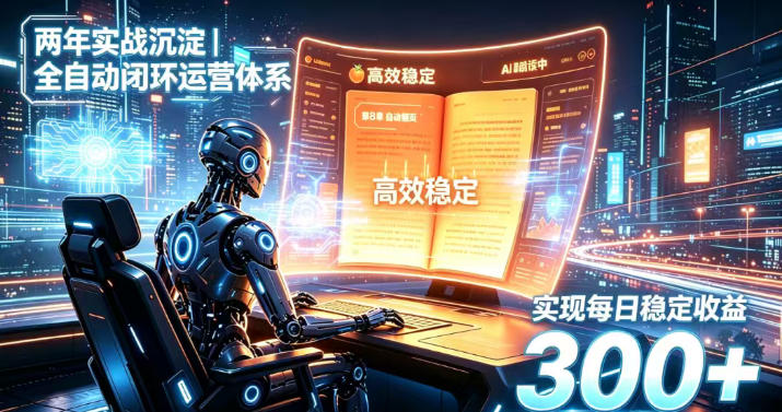 两年实战沉淀|全自动闭环运营体系,实现每日稳定收益300+ 20260821050533-6a87dc9d548a4.jpg