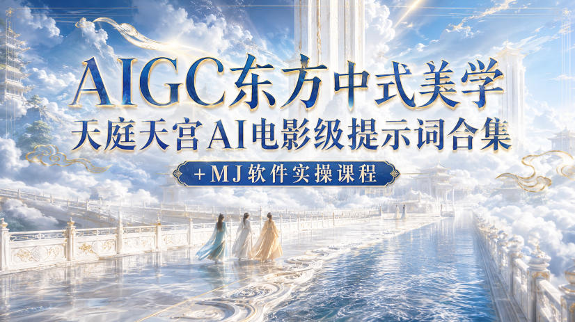 AIGC东方中式美学天庭天宫AI电影级提示词合集+MJ软件实操课程 20260821110102-6a882fee7d5a7.jpg