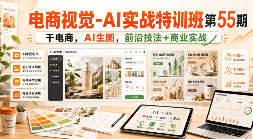 电商视觉-AI实战特训班第55期,干电商,AI生图,前沿技法+商业实战 20260823070219-6a8a9afb53fff.jpg