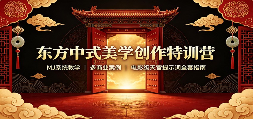 东方中式美学创作特训营:MJ系统教学,多商业案例,电影级天宫提示词全套指南 20260824090051-6a8c0843f036c.jpg