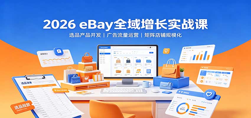 2026 eBay全域增长实战课:选品产品开发,广告流量运营,矩阵店铺规模化 20260826030126-6a8e57065bbba.jpg