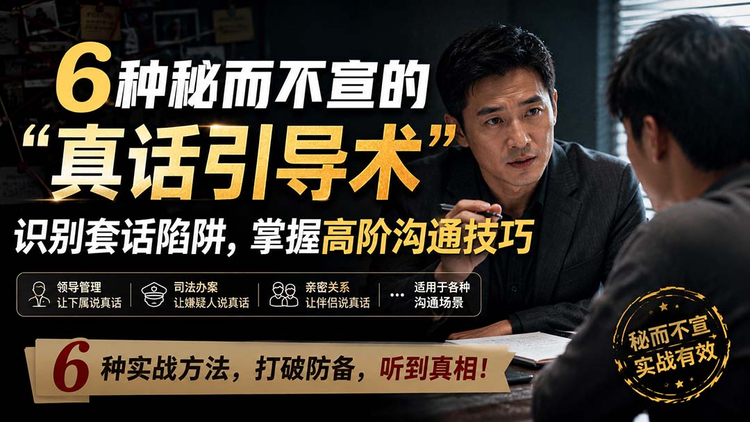 (20113期)付费文章:6种秘而不宣的“真话引导术”识别套话陷阱,掌握高阶沟通技巧 20260828070320-6a9132b854426.jpg