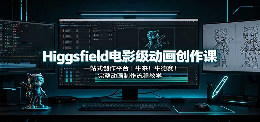 Higgsfield电影级动画创作课:一站式创作平台,牛来!牛德赛!完整动画制作流程教学 20260830030141-6a939d1555d9c.jpg