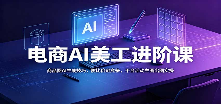 电商AI美工进阶课:商品图AI生成技巧,防比价避竞争,平台活动主图出图实操 20260831050117-6a950a9d8e4de.jpg