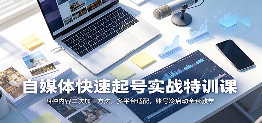 自媒体快速起号实战特训课:四种内容二次加工方法,多平台适配,账号冷启动全套教学 20260901050109-6a965c157d8dd.jpg