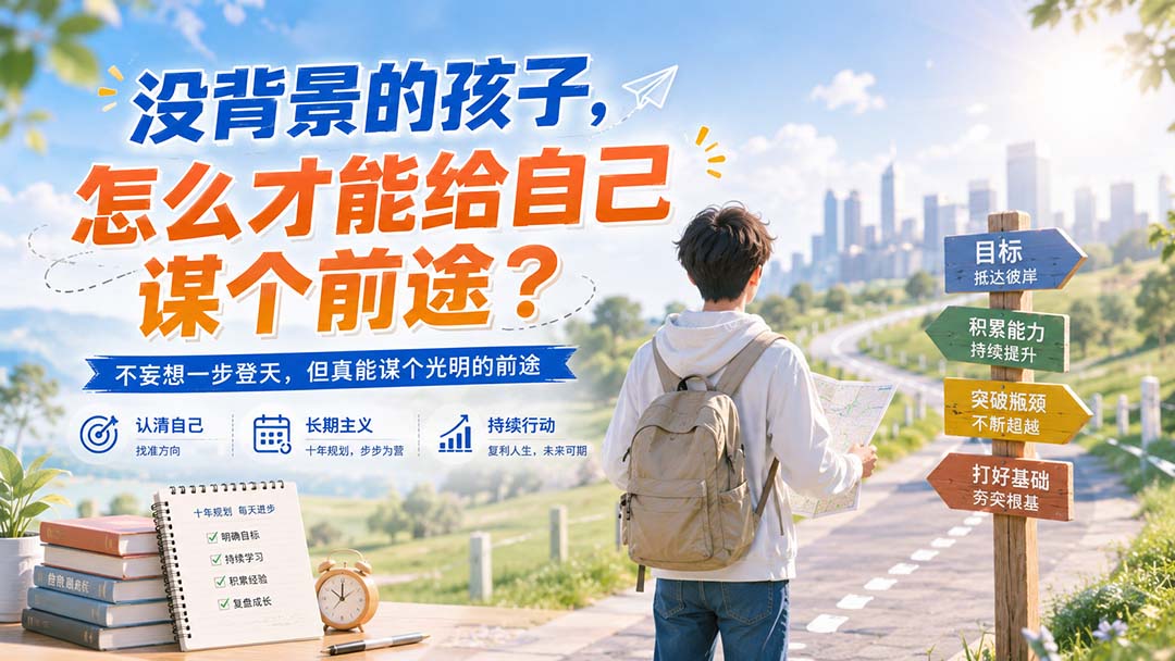 (20181期)付费文章:没背景的孩子,怎么才能给自己谋个前途? 20260901050701-6a965d753662e.jpg