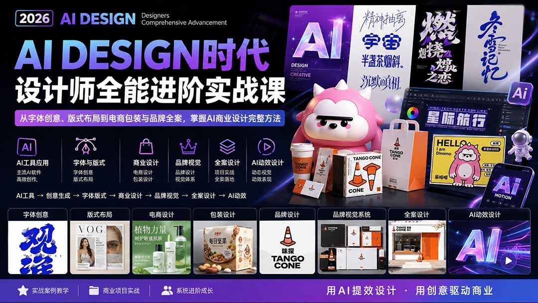 (20195期)2026AI DESIGN时代设计师全能进阶实战课:从字体创意、版式布局到电商包装与品牌全案,掌握AI商业设计完整方法 20260902010150-6a97757ee2ab6.jpg