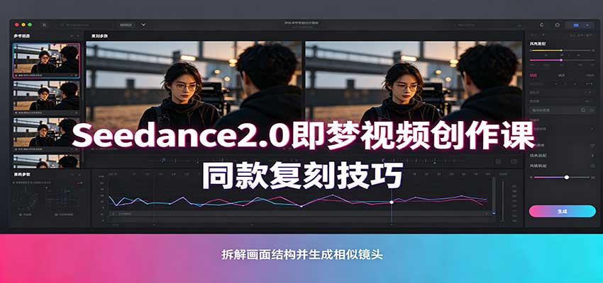 Seedance2.0即梦视频创作课:剧本式视频制作,同款复刻技巧,多行业案例落地教学 20260904010110-6a9a18568eccc.jpg