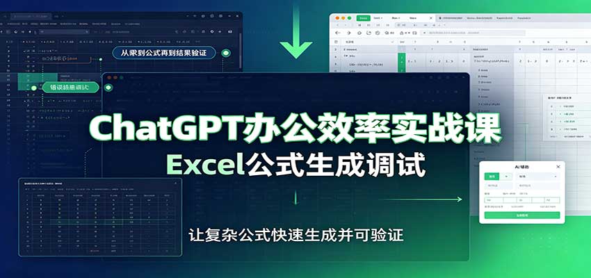 ChatGPT办公效率实战课:提示词技巧,Excel公式生成调试,文档编写教程 20260904010122-6a9a1862f28ba.jpg