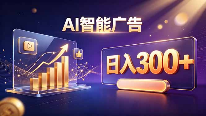(20233期)不露脸、不直播,AI 智能广告日入 300 + 是怎么做到的? 20260904010400-6a9a19008a037.jpg
