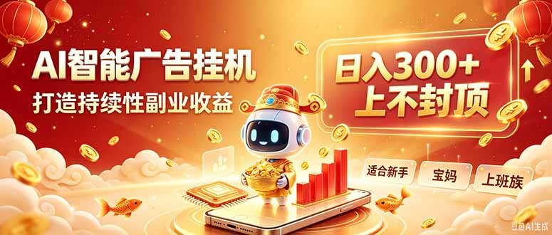 (20248期)告别手动干活!AI自动化,解锁线上被动收益 20260905030323-6a9b867b419e5.jpg