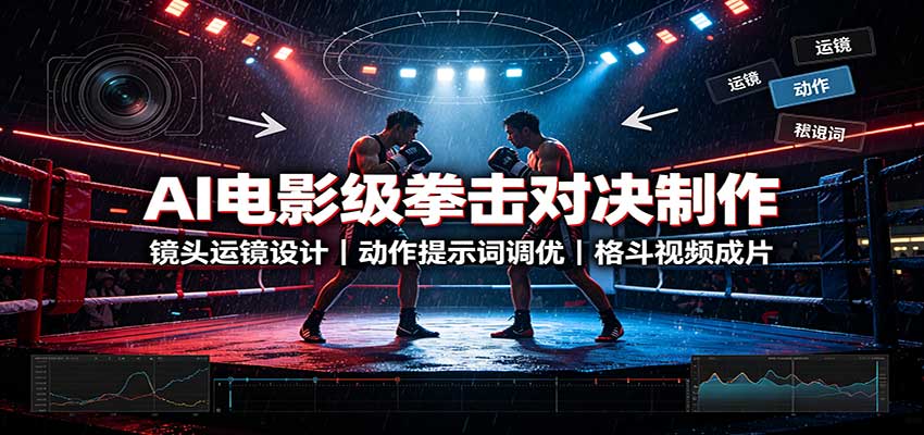 AI电影级拳击对决制作:镜头运镜设计,动作提示词调优,格斗视频成片 20260906030337-6a9cd809b3e41.jpg