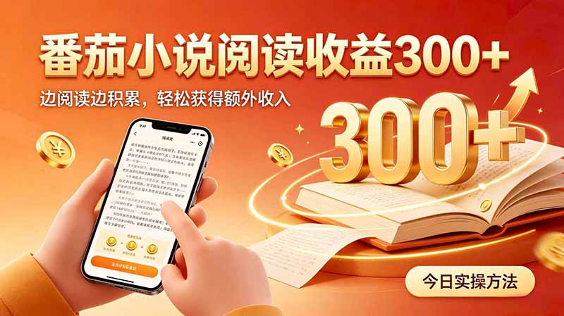 (20269期)全自动番茄挂机玩法,日入300+边阅读边积累,轻松获得额外收入 20260906030353-6a9cd819997a2.jpg