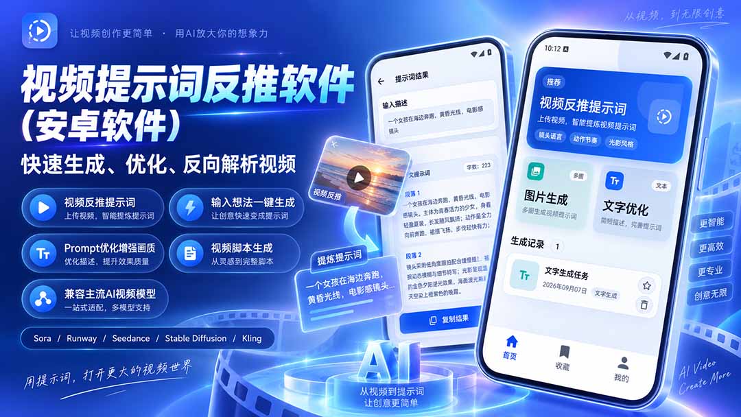 (20301期)视频提示词反推软件(安卓软件),快速生成、优化、反向解析视频 20260907030703-6a9e2a57e5ac4.jpg