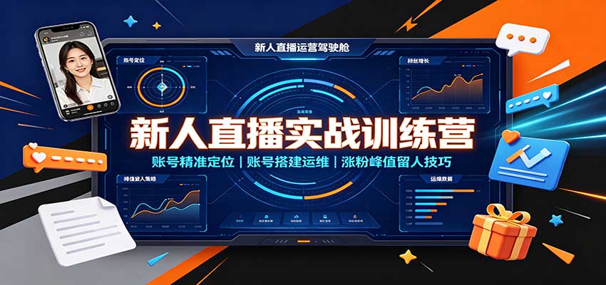 新人直播实战训练营:账号精准定位,账号搭建运维,涨粉峰值留人技巧 20260910070244-6aa2561434d08.jpg