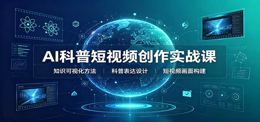 AI科普短视频创作实战课:配套要点文档,文案与视频提示词模板教学 20260914070130-6aa79bca1c535.jpg