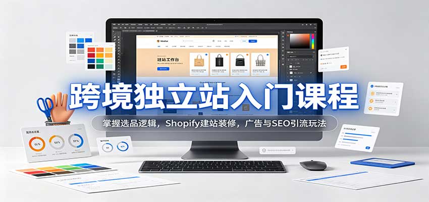 跨境独立站入门课程:掌握选品逻辑,Shopify建站装修,广告与SEO引流玩法 20260921050046-6ab0b9fe46b8d.jpg