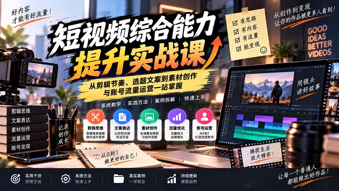 (20599期)短视频综合能力提升实战课:从剪辑节奏、选题文案到素材创作与账号流量运营一站掌握 20260923030116-6ab340fc5cfb4.jpg