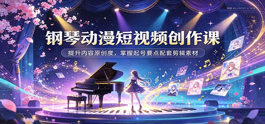 钢琴动漫短视频创作课:提升内容原创度,掌握起号要点配套剪辑素材 20260924110024-6ab502c83dfa5.jpg