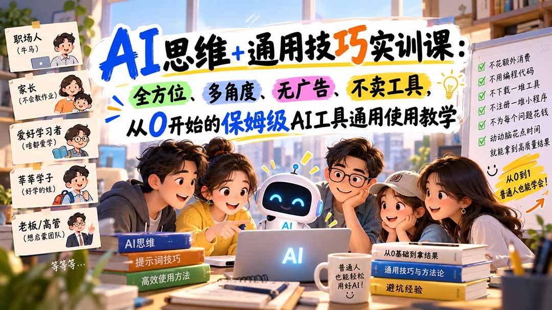 (20680期)AI思维+通用技巧实训课:全方位、多角度、无广告、不卖工具,从0开始的保姆级AI工具通用使用教学 20260927090102-6ab8db4ead7dc.jpg